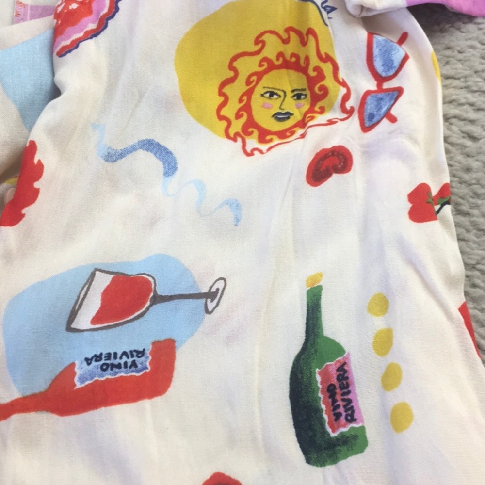 TRUE DESTINATION/“SOL PARTY”VACATION PRINT ROMPER - Picture 8 of 11